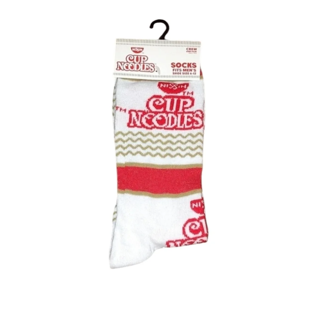 Cup Noodles Novelty Socks